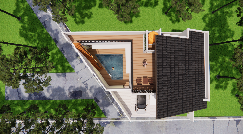 Desain Rumah Pro ID 2 Lantai 9X12M – Paket Lengkap Gambar Kerja + RAB Siap Bangun - Gambar 5